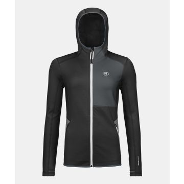 Ortovox Fleece Hoody Damen black