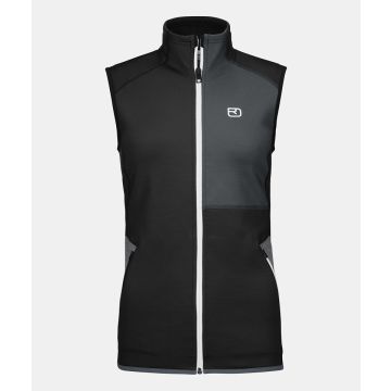 Ortovox Fleece Vest Damen black