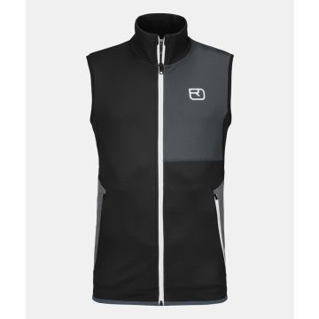 Ortovox Fleece Vest Herren black raven