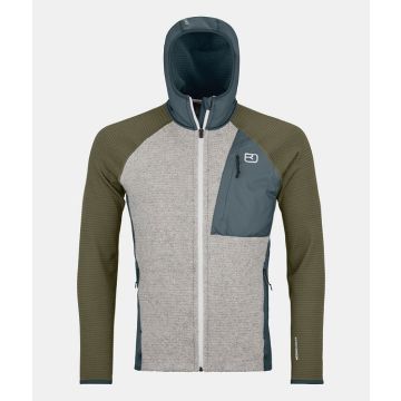Ortovox Fleece GP Classic Knit Hoody Herren arctic grey