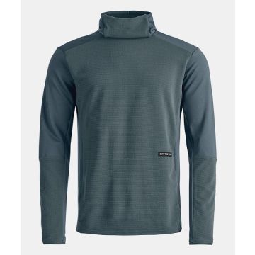 Ortovox Fleece Cord Hoody Herren arctic grey