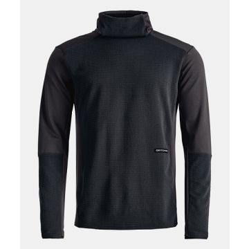 Ortovox Fleece Cord Hoody Herren black