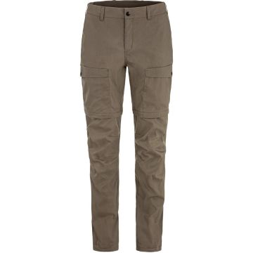 Fjällräven Abisko Hybrid Trail Trousers Zip-off Damen brown
