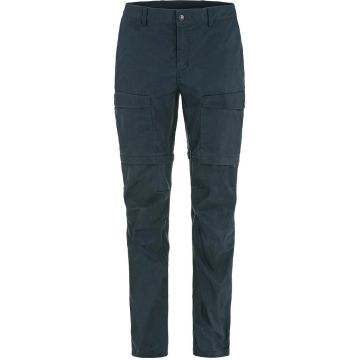 Fjällräven Abisko Hybrid Trail Trousers Zip-off Damen navy
