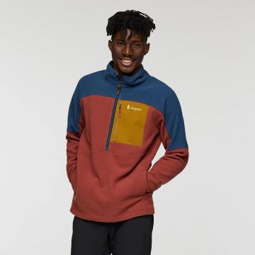 Abrazo Fleece Half-Zip Jacket Herren nutmeg