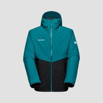 Mammut Alto Light 3 in 1 HS Hooded Jacket Herren teal black