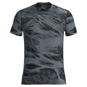 Icebreaker 125 Cool-Lite Speed SS Motion AOP Herren black