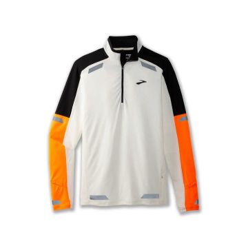 Brooks Run Visible 1/2 Zip 2.0 Herren ecru
