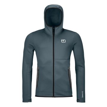 Ortovox Fleece Hoody Herren dark arctic grey