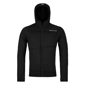 Ortovox Fleece Light Hoody Herren black