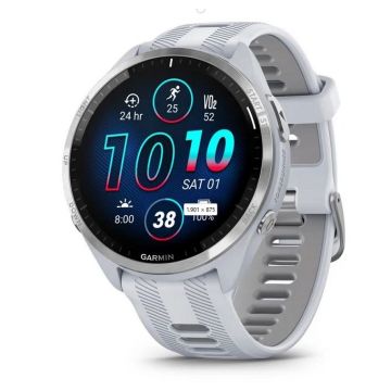 Garmin Forerunner 965 steinweiss