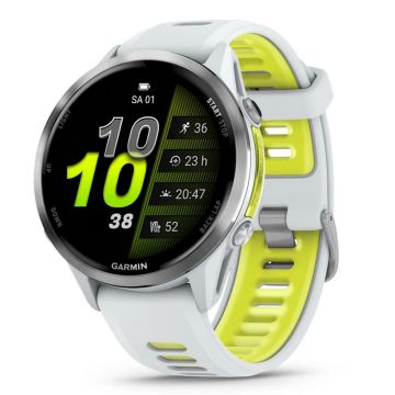 Garmin Forerunner 970 white yellow
