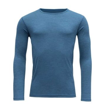 Devold Merino 150 Breeze LS Herren blue melange