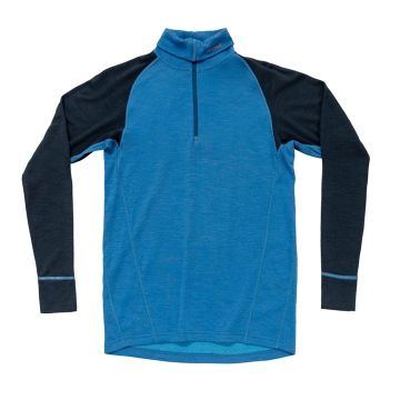 Devold Duo Active 205 Zip Neck Herren blue ink