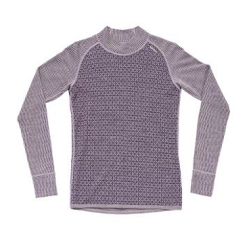 Devold KVITEGGA Merino 230 cross Neck Damen orchid