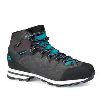 Hanwag Makra Light GTX Damen Asphalt / Bluegreen