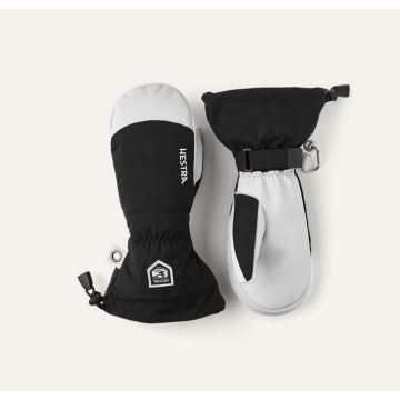 Hestra Army Leather Heli Ski Mitt black