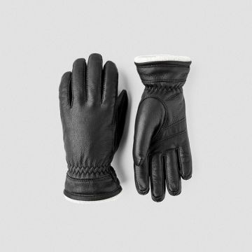 Hestra Buvika Deerskin Damen black