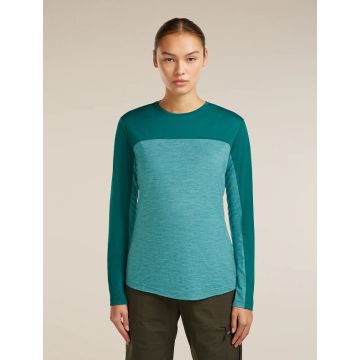 Icebreaker 125 Cool-Lite Sphere LS colour block Damen tidal