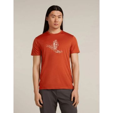 Icebreaker 150 Tech Lite SS Tee Skiing Yeti Herren agate