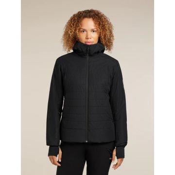 Icebreaker 1360 MerinoLoft Jacket Damen black   