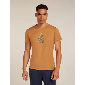Icebreaker 150 Tech Lite SS Tee Bear Tour Herren trail