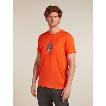 Icebreaker 150 Tech Lite SS Tee Bear Tour Herren fervid