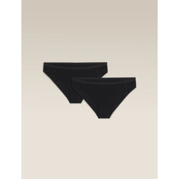 Icebreaker 150 Siren Bikini 2 Pack Damen black