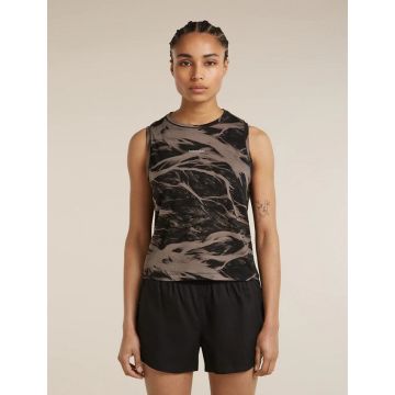 Icebreaker 125 Cool-Lite Speed Tank Damen porcini black