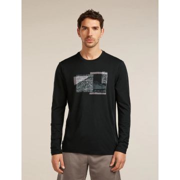 Icebreaker 150 Tech Lite LS Peak Balance Herren black