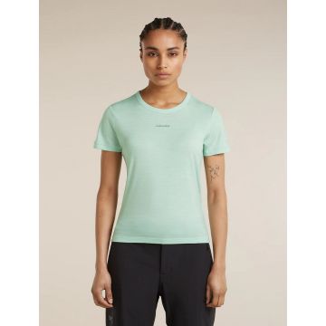 Icebreaker 200 Tech Lite SS Crop Slim Damen mint