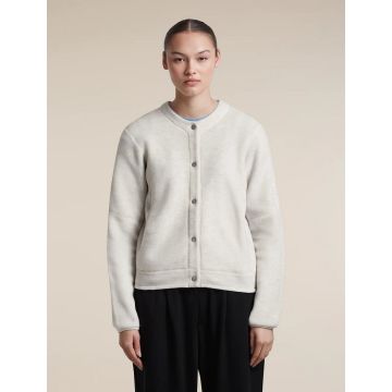 Icebreaker 800 RF Class Pile Cardigan Damen ecru