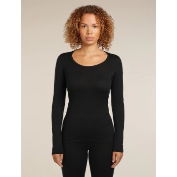 Icebreaker 200 Oasis LS Scoop Damen black