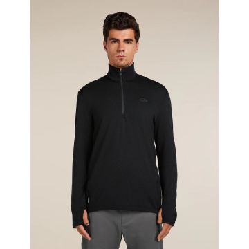 Icebreaker 300 Original LS Half Zip Herren black