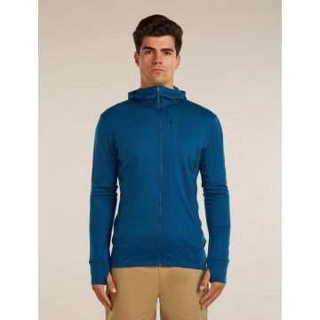 Icebreaker 260 Quantum LS Zip Hoodie Herren atlantis