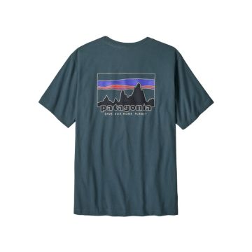 Patagonia 73 Skyline T-Shirt Herren summit blue