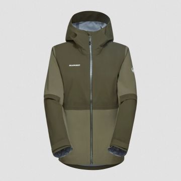 Mammut Linard Guide Hooded Jacket Damen marsh