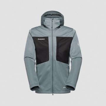 Mammut Ultimate VIII SO Hooded Jacket Herren strata black