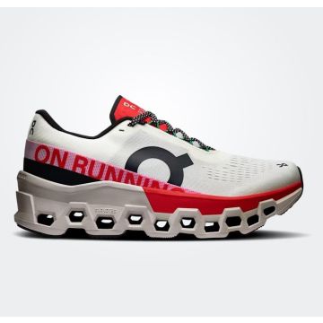 On Cloudmonster 2 Damen ivory red