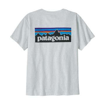 Patagonia P-6 Logo Responsibili-Tee Damen fiber white