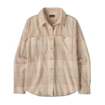 Patagonia Fjord Flannel Shirt Damen snow owl