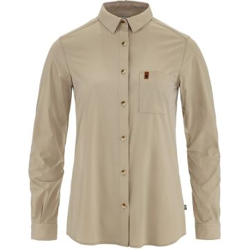 Fjällräven Övik Lite Shirt LS Damen fossil