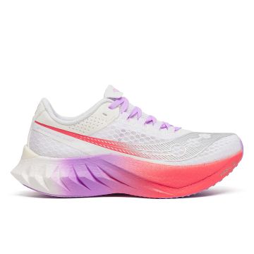 Saucony Endorphin Pro 4 Damen white crocus
