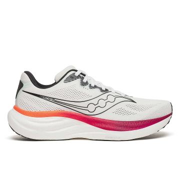 Saucony Ride 19 Herren white crimson