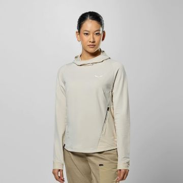 Salewa Puez Merino DST Hoody Damen oatmeal