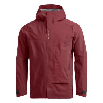 Ortovox Seceda 3L Jacket Herren red malbec