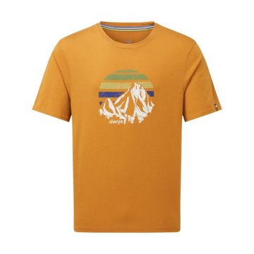 Sherpa Bali Retro Sunset Tee Herren masala