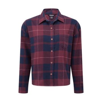 Sherpa Beeja L/S Shirt Damen merlot
