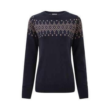 Sherpa Yeshe Crew Neck Sweater Damen blue