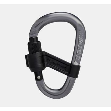 Mammut Smart HMS 2.0 Screwgate Carabiner grey